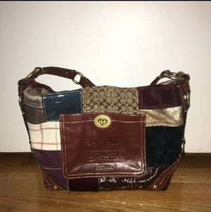 Coach patchwork handbag